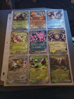 10 pages of EX Pokemon both JP and English