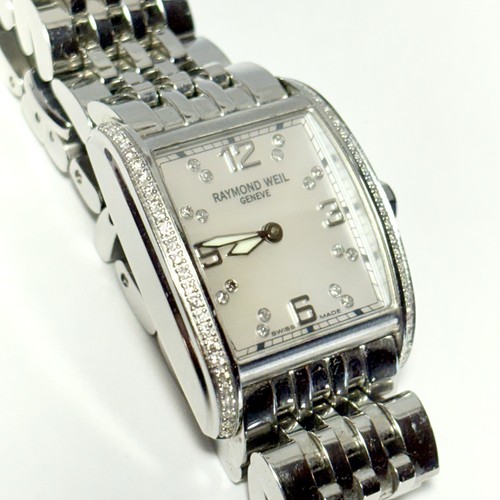 Raymond Weil Collection Don Giovanni 5976 Diamond MOP SS Quartz Women's Watch - Picture 2 of 11