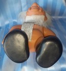 Thomas Dam 13 Inch Grandpa Troll Doll White Hair Beard Rare 1977 Black Jacket — photo 5