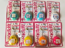 Tamagotchi Original Candy Charm Keychain Red Blue Yellow Green Orange White 1997