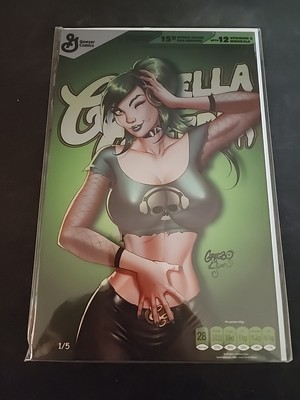 Skyline 4, #1/5 Metal Set, Carmella Creeper, Gregbo Watson Cvr's 