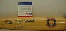 Stan Musial Stan The Man Musial Autograph Signed Auto Bat Lee MacPhail PSA/DNA