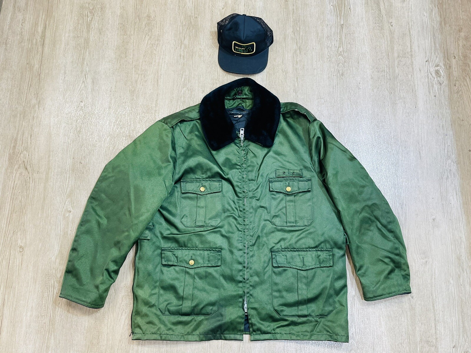 Michigan Department Of Natural Resources Forest Ranger Jacket & Hat Size 50