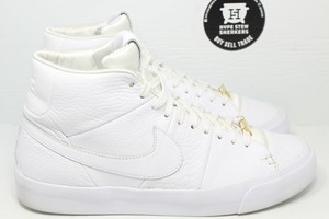 nike blazer royal triple white
