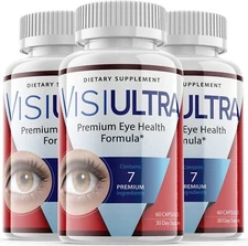 3 - Visiultra - Premium Eye Health Supplement Pills, Supports Healthy Vision-180