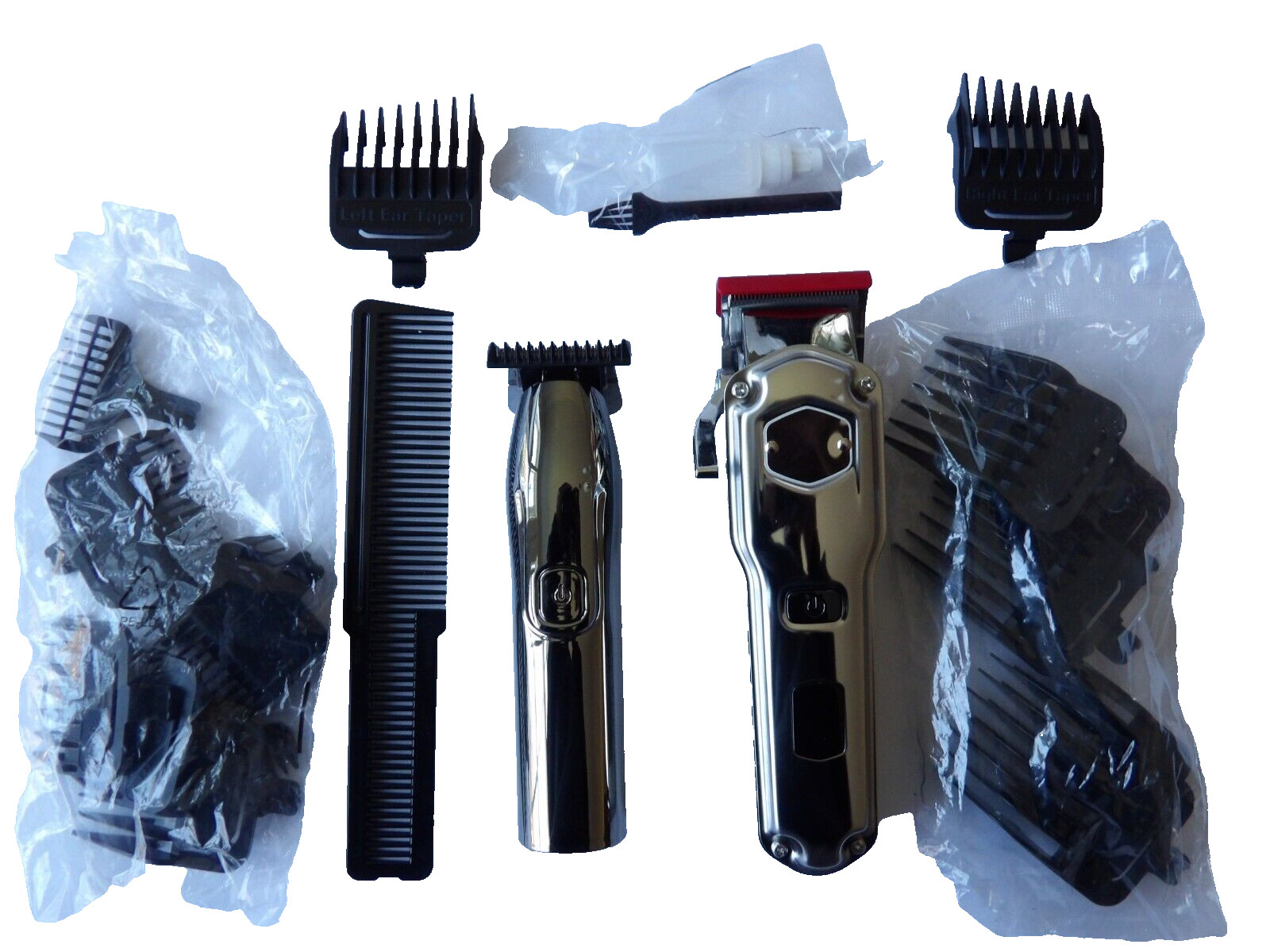 Jack & Rose Stainless Steel Clippers and Trimmers Set, Cordless Hair Clippers