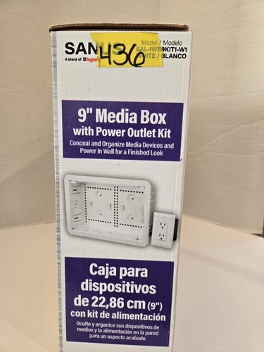 SANUS - 9" M Dua Box With Power Outlet SAL-IWB9KIT-W1 ⭐Open Box ⭐ - Picture 12 of 19