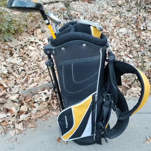 MAXFLI Little Kids Junior Golf 3 Club Set Putter 6 Iron Driver Bag height 36-40" - Picture 8 of 19