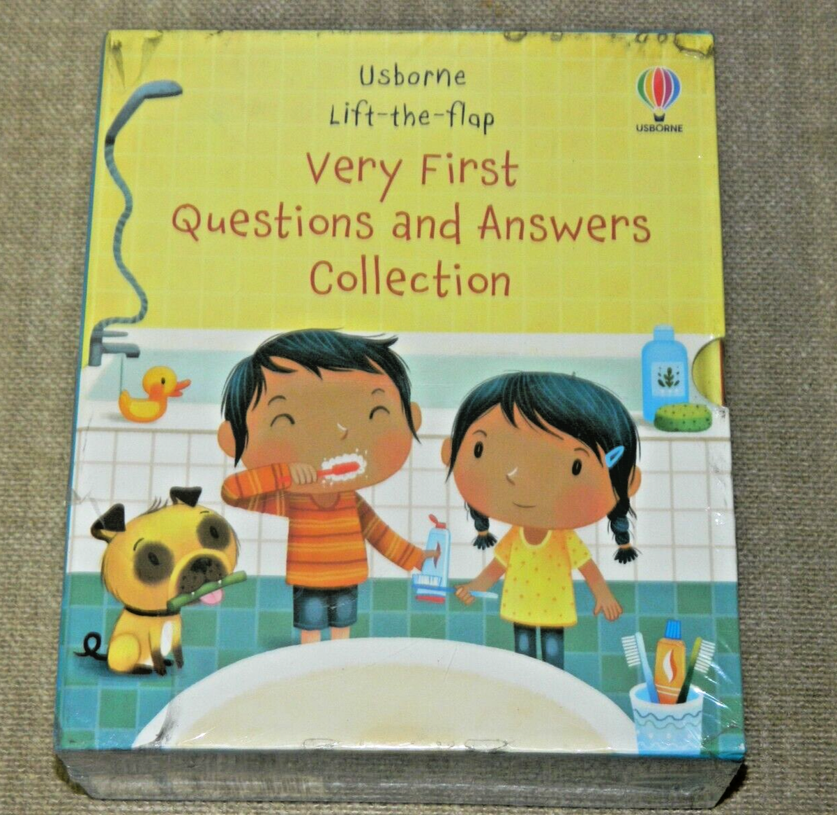 絵本・児童書 Usborne Very First Questions and Answers Very First Questions and Answers Set 4 Books Children's Lift