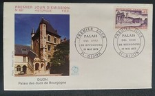 Enveloppe 1er JOUR 1973 Palais Des Ducs De Bourgogne Dijon TIMBRE N° 1757 FDC