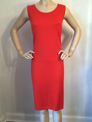 NWT St. John Knit dress size 10 Orange Sienna Knit | eBay NWT St. John Knit dress size 10 Orange Sienna Knit | eBay