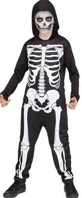 Child Skeleton Jumpsuit - Fun World