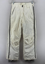 OBERMEYER Snowpants Womens S Ski Snowboarding Winter Waterproof Nylon White