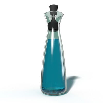 Mouthwash Dispenser Bottle or Cups for Bathroom | Glass Mouth Rinse Container