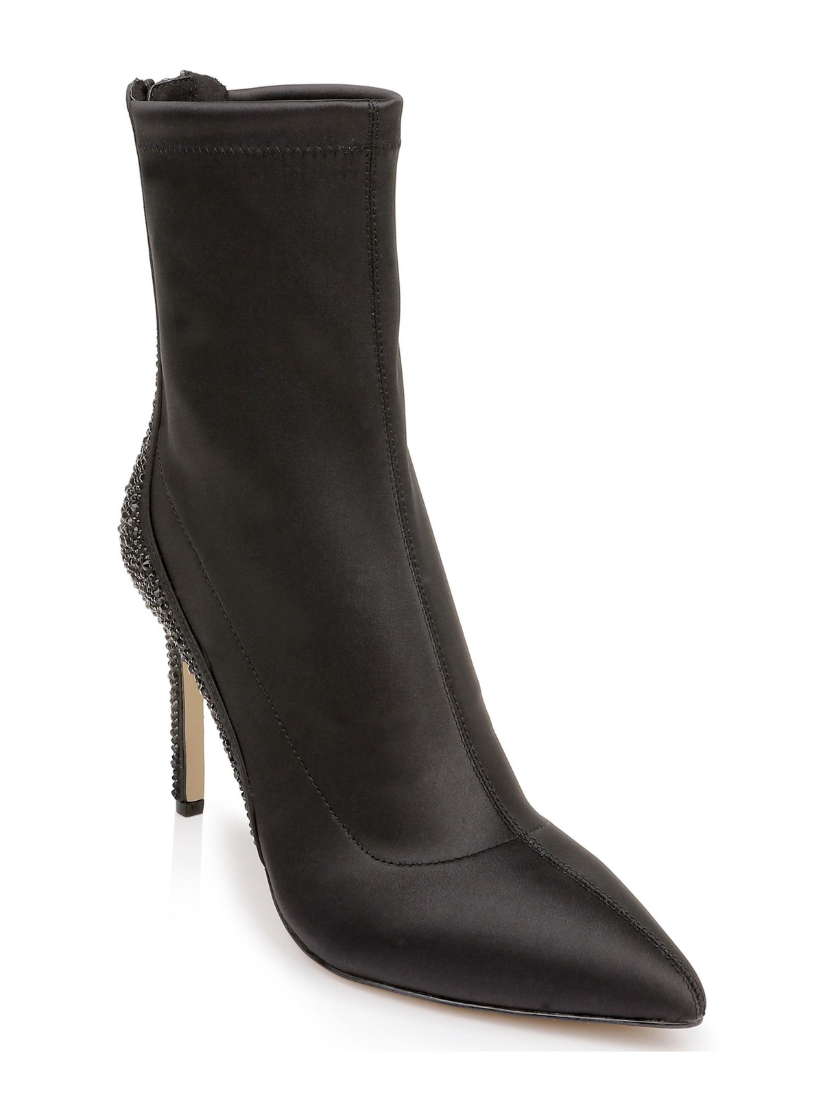 Женские черные эластичные ботинки Joss с острым носком на шпильке JEWEL BADGLEY MISCHKA, 7,5 м