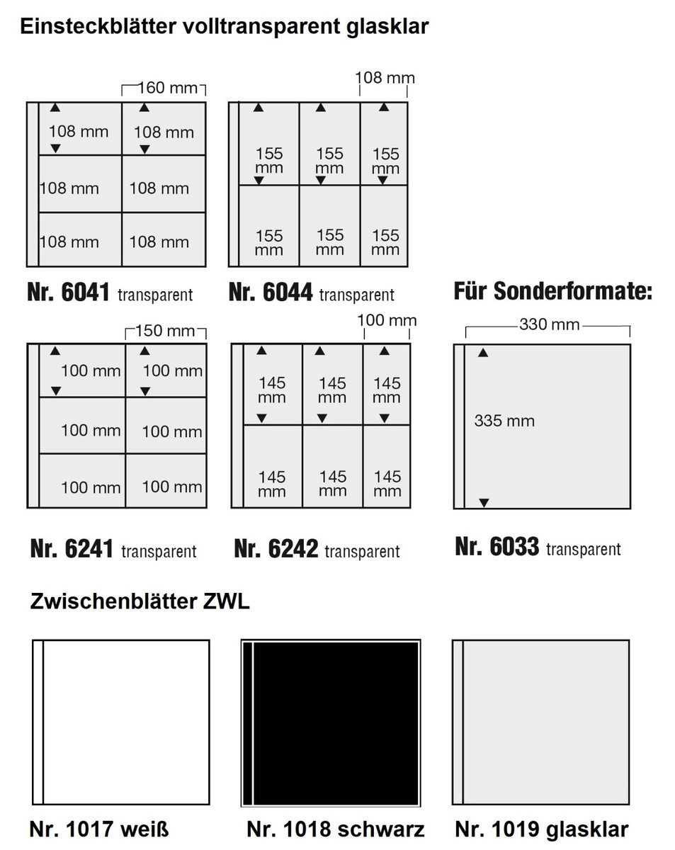 Album SAFE 521 A5 4 Anneaux Pour Timbres Lettres FDC Cartes ETB - Noir Vide - Mécanisme 64x84x64 Mm