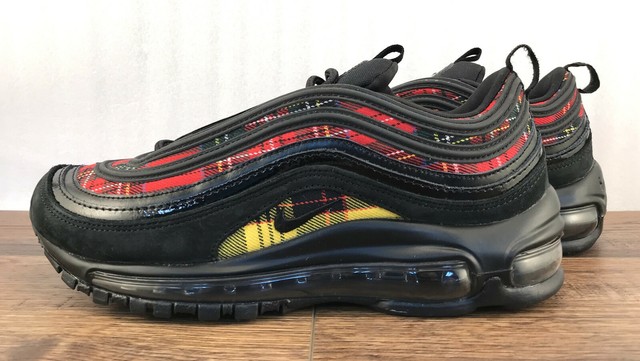 women's nike air max 97 se tartan casual shoes