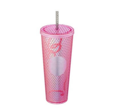 Starbucks Korea X BLACKPINK 2023 PINK Stud Cold Cup 710ml Limited Edition