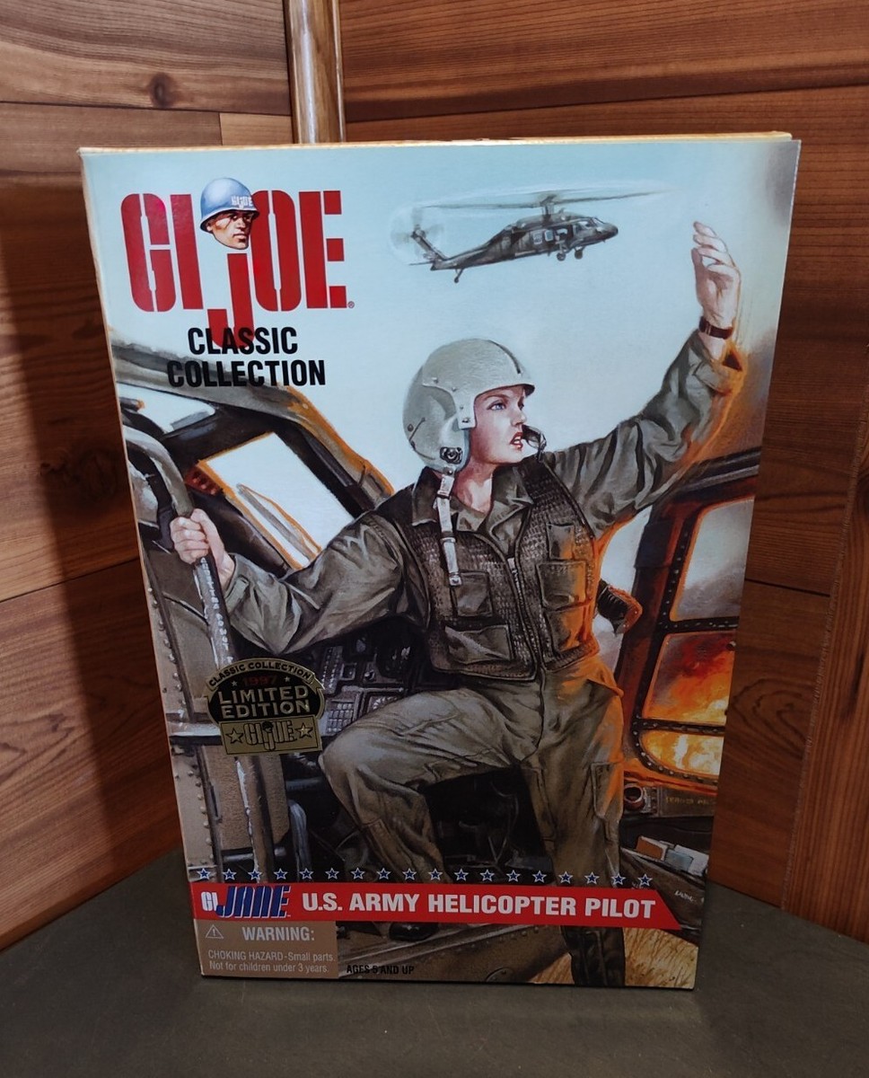 NIB GI JOE CLASSIC GI JANE US ARMY HELICOPTER PILOT 11
