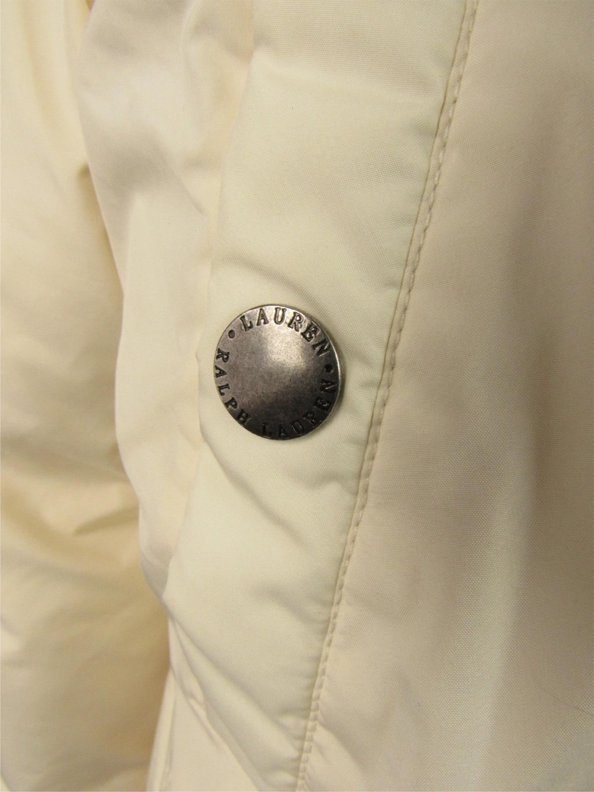 Lauren Ralph Lauren Ivory Goose Down Puffer Hooded Wo… Gem