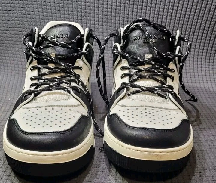 Balmain — Authentic Balmain Paris Spell out Sneakers made in Italy size 42 EU, 9 US