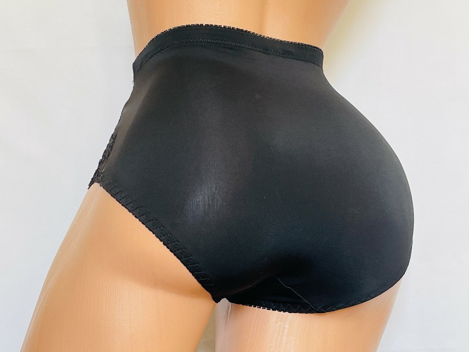 3-6 Mutandine Modellanti Vita Alta Con Pizzo - Jennifer Intimates - Taglie S-4X