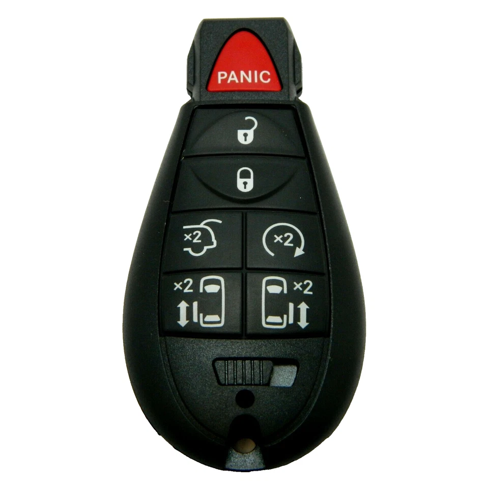 OEM ELECTRÓNICO 7 BOTONES MANDO A DISTANCIA LLAVERO PARA CHRYSLER TOWN & COUNTRY 2013-2016 Foto 2 de 4