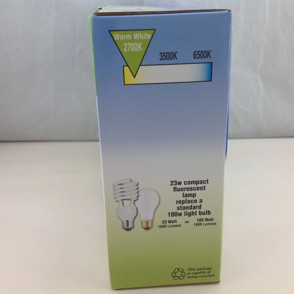 Westinghouse 07226 23W Warm White Mini Twist 4 Pack 120V 1600 Lumens - Image 2 of 4