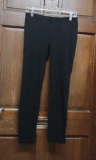 Adrienne Vittadini Black Leggings Pants Women's Size 6 Athleisure