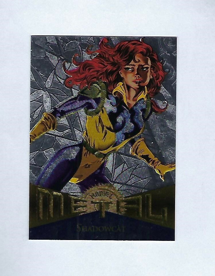 1995 Fleer Marvel Metal Silver Flasher Shadowcat #117