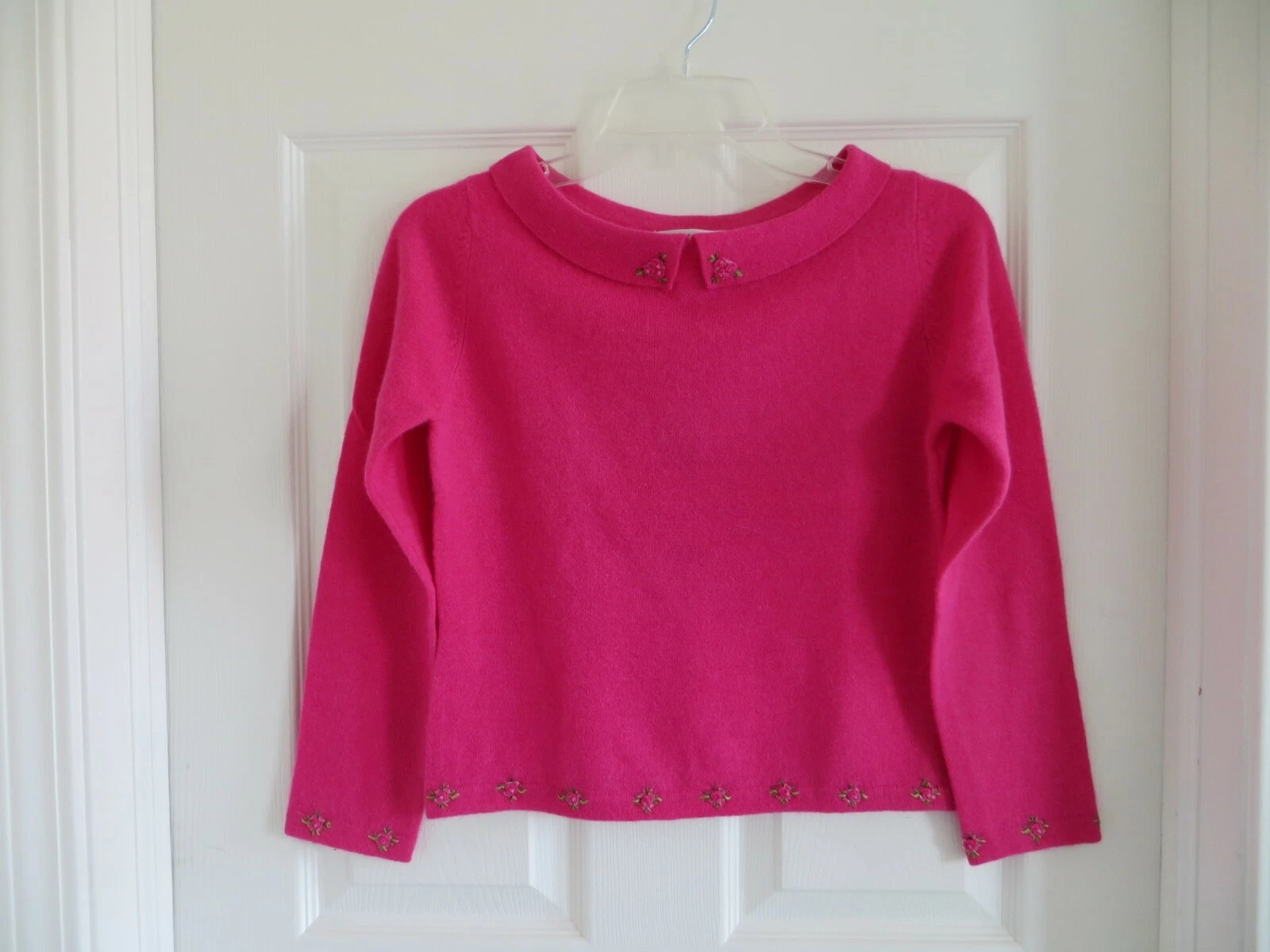 NWT Whistles boat neck sweater - Fuchsia - size M