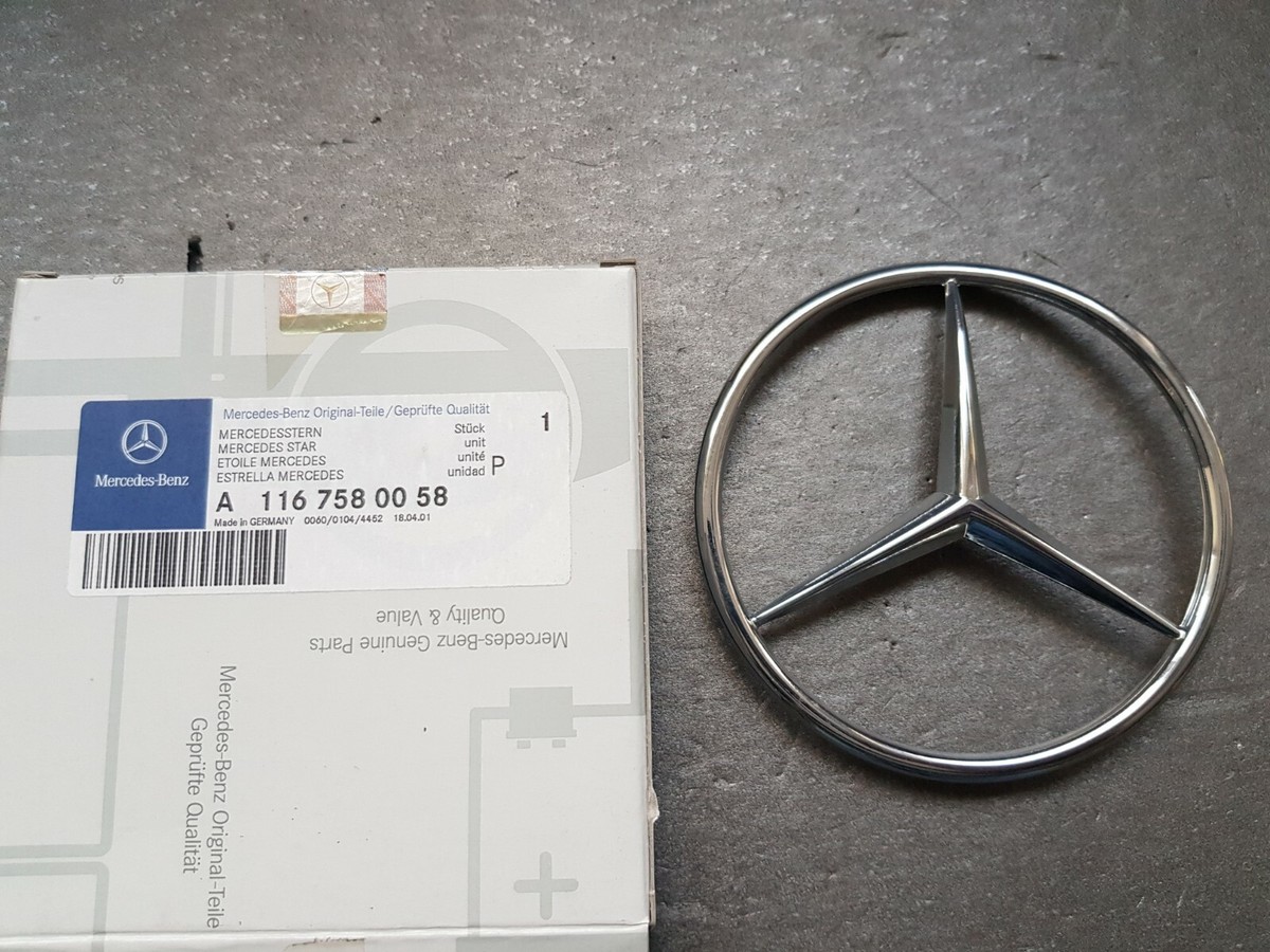 ベンツマークのバリゴ Original Mercedes W116 Rear Star Badge Trunk Boot Emblem