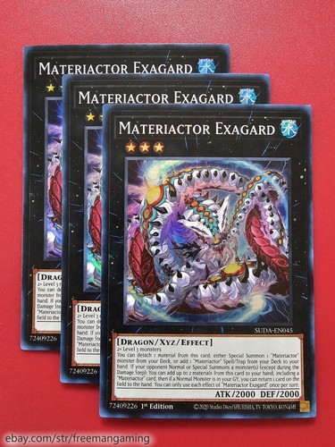 Yugioh Materiactor Deck Core Set 30 cartas SUDA Exagard Gigaboros Meltdown Gigadra - Imagen 2 de 11