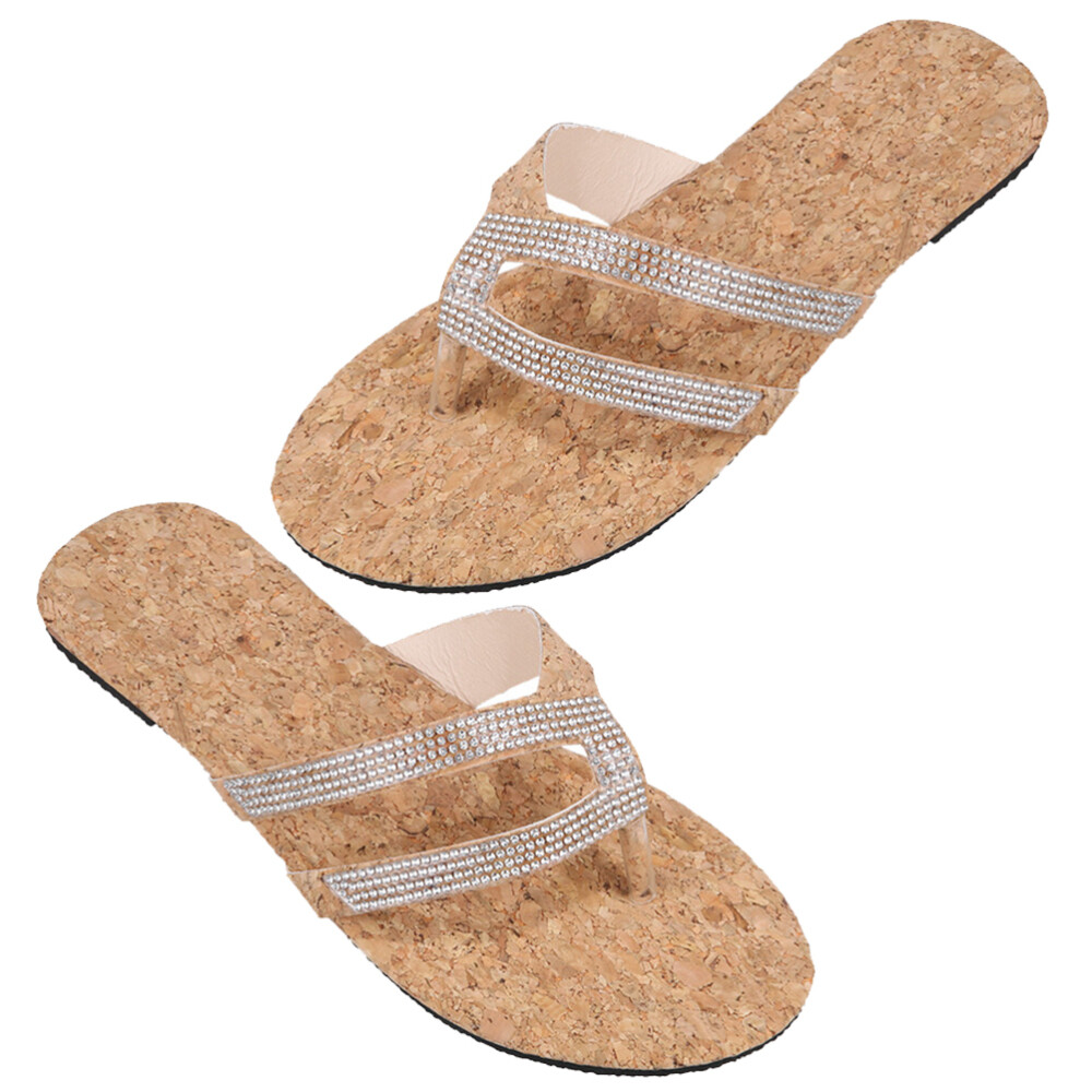 SAOLA Ciabatte suola morbida moda spiaggia sandali strass