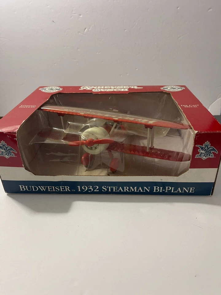 Liberty Classics 1932 Budweiser Stearman Bi-Plane Diecast Replica - Image 2 of 4