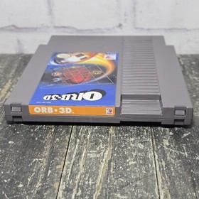 ORB-3D (Nintendo NES, 1989) Incomplete Missing Manual Cleaned Tested & Working 