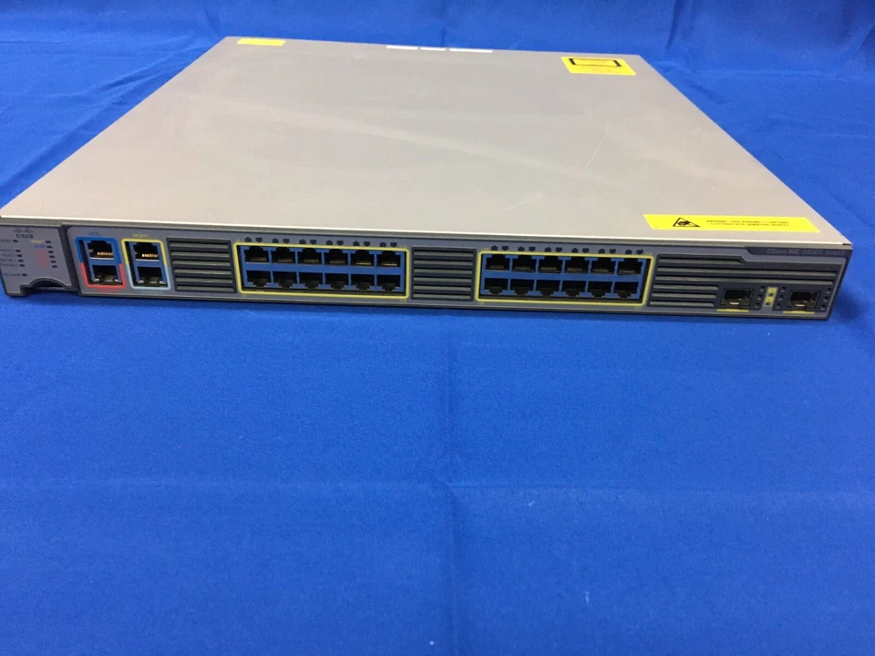 Cisco ME-3600X-24TS-M 24-Port Gigabit Ethernet Access Switch with PSU & Brackets - Image 2 of 4