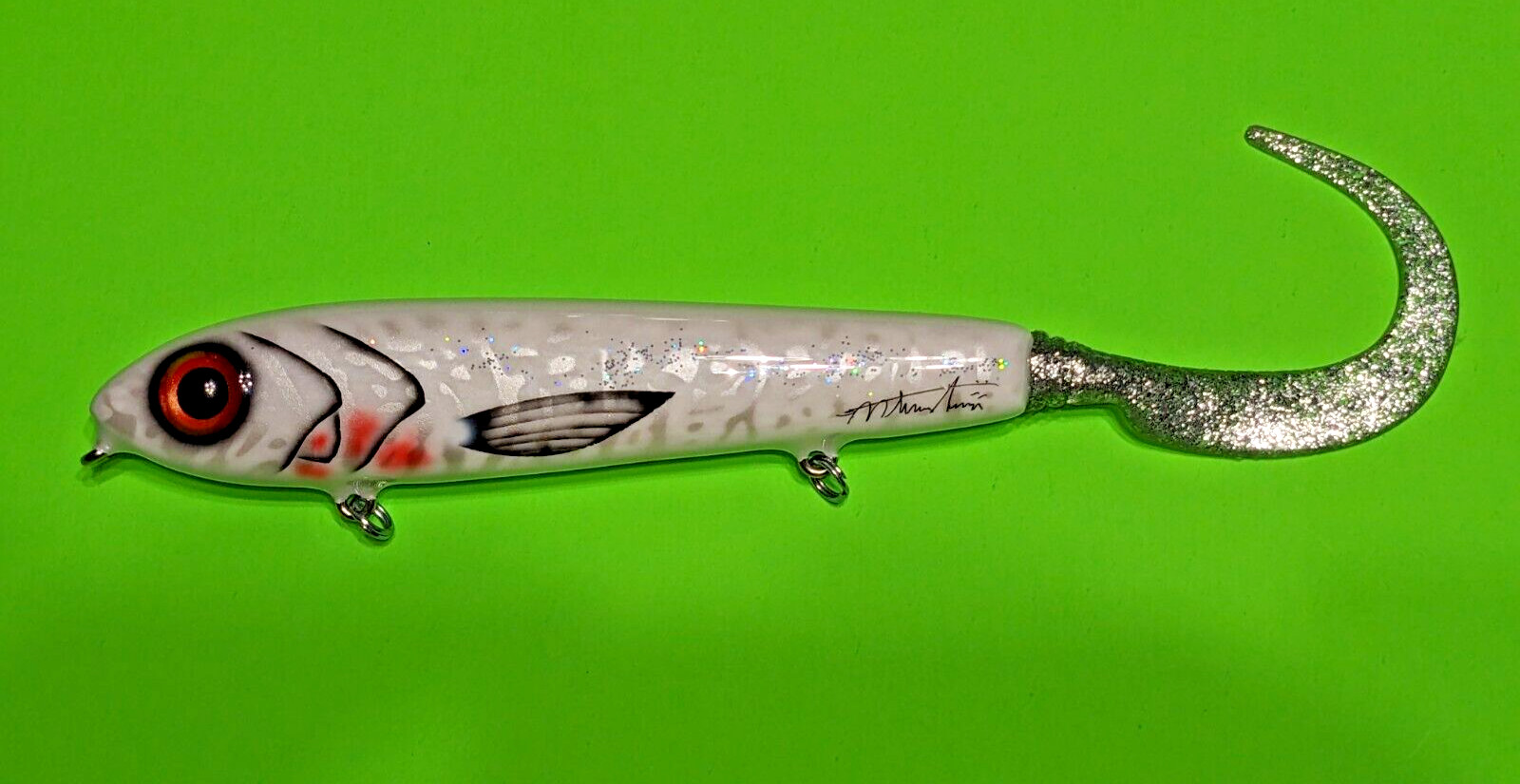 NK Baits "Snoek Fisker" Havana *Muskie* Lure - Image 2