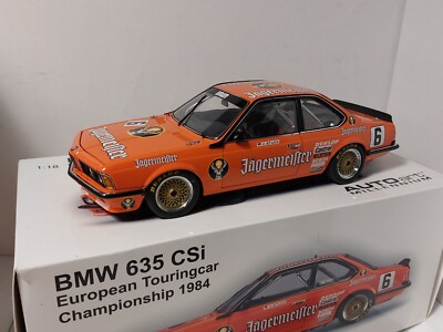 AUTOart 1:18 Bmw 635 Csi Jagermeister European Touring Car