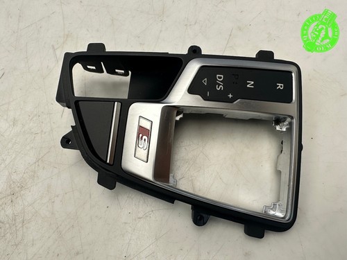 2018-2023 AUDI A4 A5 S4 S5 AUTOMATIC SHIFTER INDICATOR BEZEL COVER TRIM S-LINE! - Picture 3 of 7