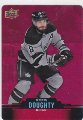 20/21 TIM HORTONS..DREW DOUGHTY..RED DIE CUT..# DC-30..KINGS..FREE.COMBINED SHIP