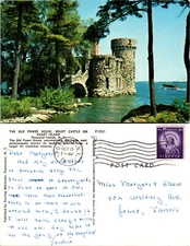 Old Power House Boldt Castle Heart Island NY Postcard