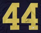 Cameron McGrone Signed Michigan Wolverines Blue Jersey (Beckett COA) Patriots LB — photo 2