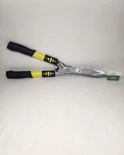Trueliving Gardener 20 inch Hedge Shear, Steel Blade in Black and Yellow