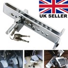 CAR LOCK SECURITY STEERING WHEEL ANTI-THEFT CLUTCH BRAKE PEDAL STAINLESS CLAMP