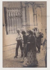 Three Women Walking Down the Street Vanilla-Infused Photographic Effect Abstract