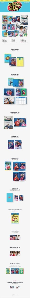 SHINee 2025 SEASON'S GREETINGS SM OFFICIAL GOODS CALENDAR +