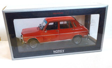 NOREV COLLECTORS 1:18 AUTO DIE CAST SIMCA 1100 TI 1974 RED ART 185755