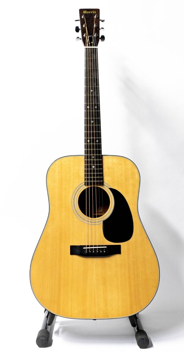 Vintage Morris W-15 Acoustic Guitar with Hardshell Case Vintage Morris W-15 Acoustic Guitar with Hardshell Case