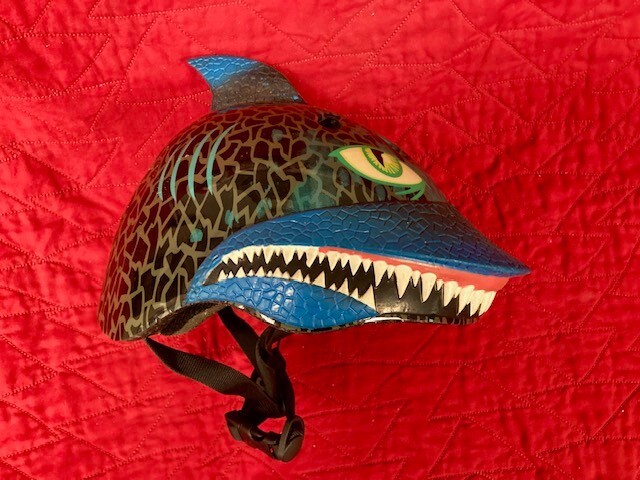 Raskullz Kids Shark Helmet, Model Shark Attax